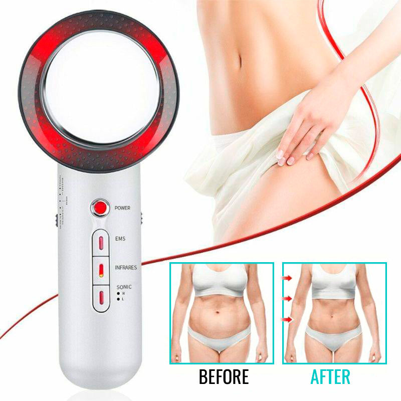 Effective ultrasonic facial and body beautifying massager Enhance skin texture, anti-wrinkle, helps fight fatty areas, tightens Quickly and effectively reduce and give relief from severe chronic back pains, other sorts of body aches Regulate internal secretion and accelerate the consumption of fat, realize the dreams of body slimming About EMS skin and body slimming and toning machine Skin rejuvenation infrared heat therapy device Mini and stylish appearance, convenient to carry, easy to us
