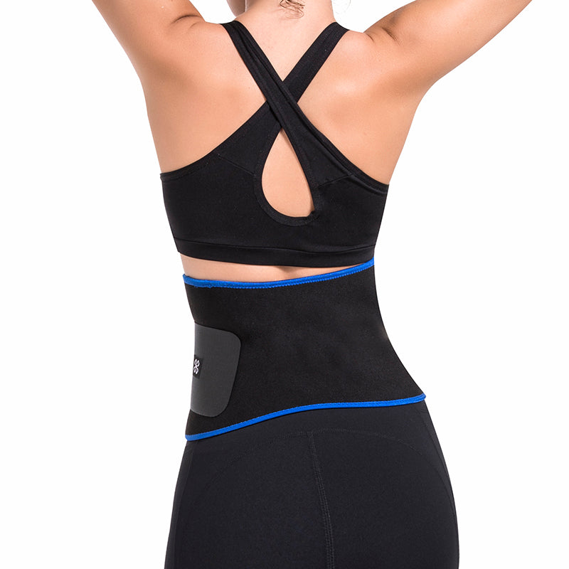 Waist trainer back support